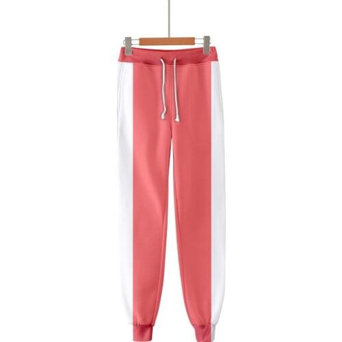 New Haikyu Sports Pants Women Joggers Sports Fashion Pink Sports Trousers Female Casual Loose Girl Pants Sport Fitness Trousers