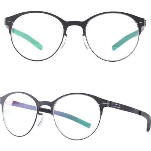 Vintage Round Glasses Frame Men Retro Clear Eye Glasses Women Optical Myopia Prescription Eyeglasses Frames Eyewear Oculos Gafas