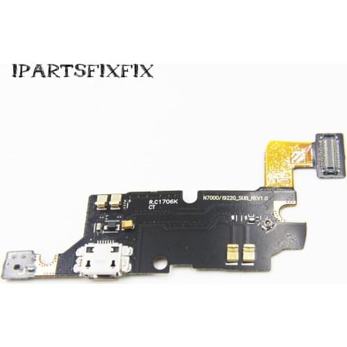 Original Dock Connector Charging Port Flex Cable Ribbon For Samsung Galaxy Note i9220 N7000 replacement Hot