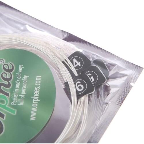 Classical Guitar Strings Nylon & Silver Plated Wire Hard Normal Tension NX-35/36 U7EF