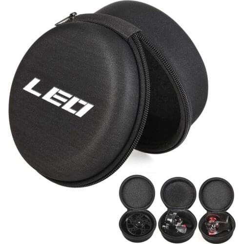 Fishing Bags Portable EVA Fishing Reel Bag Protective Case Cover Inner Diameter 12cm for Fly / Drum / Spinning / Raft Reel