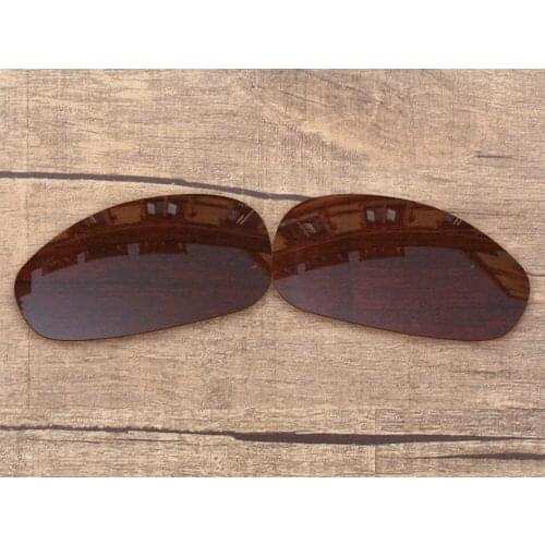 Vonxyz Bronze Brown Polycarbonate Replacement Lenses for-Oakley Juliet Frame