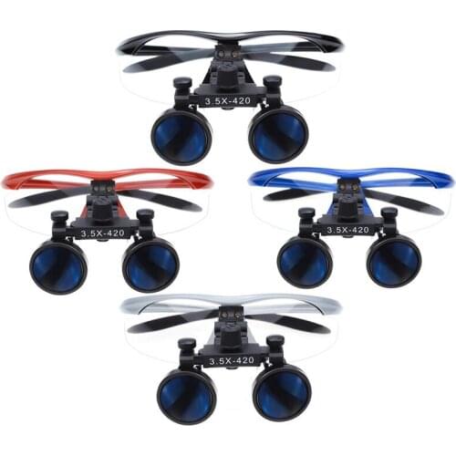 High Quality Frame Style Medical Loupes 2.5/3.5X Binocular Magnifier Dental Surgical Loupes