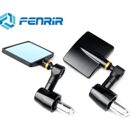 FENRIR MOTORCYCLE BAR END MIRRORS CAFE RACER FOR Benelli Ducati Kawasaki Honda KTM Yamaha BMW Suzuki Husqvarna Triumph Aprilia