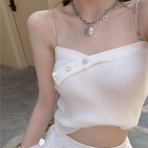 Women Tanks Tops Small Sling Womens Summer Tube Top Vest Tube Top Camis Crop Top For Women