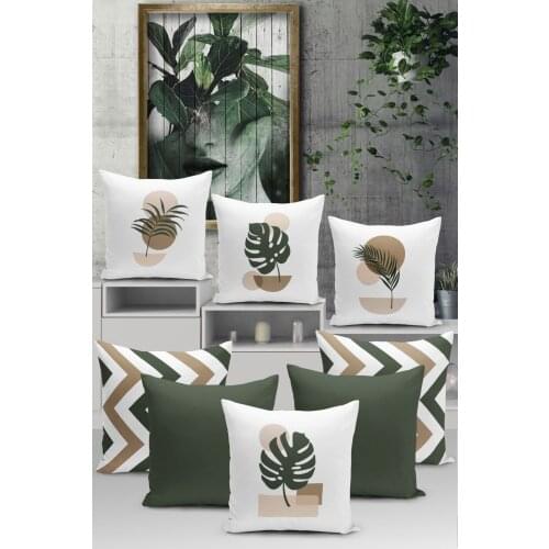 8 Li Double-Sided Pillow decorate Case Set Quality Double-Sided 8'li Pillow decorate case Set