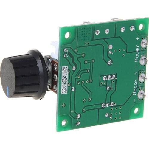 9V-50V 10A PWM DC Motor Speed Controller with Knob Adjustable Speed Regulator