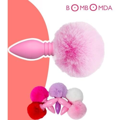 Anal Sex Toys For Men Women Rabbit Tail Anal Sex Toy Dildo Butt Plug Unisex Sex Stopper Butt Plug For Couples Adult Sex Shops