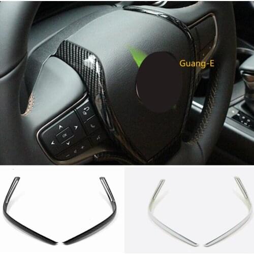 For Lexus UX 200H 250H 260H 2019 2020 Car Body Cover Styling Steering Wheel Interior Kit Switch Trim Frame 2pcs