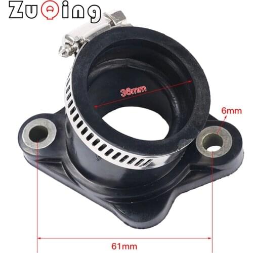 Racing Carburetor Rubber Angled Adapter Inlet Intake Pipe Motorcycle For MIKUNI VM24 OKO KOSO PE28 30 32 34mm Dirt Bike Pit Bike