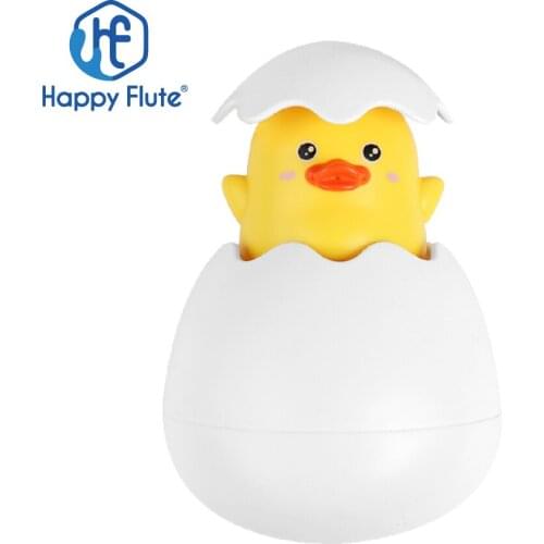 Happyflute IPC Cartoon Animal Water Sprinkling Duckling Baby Water Toy Water Sprinkling Penguin Egg Children Bathroom Bath Game