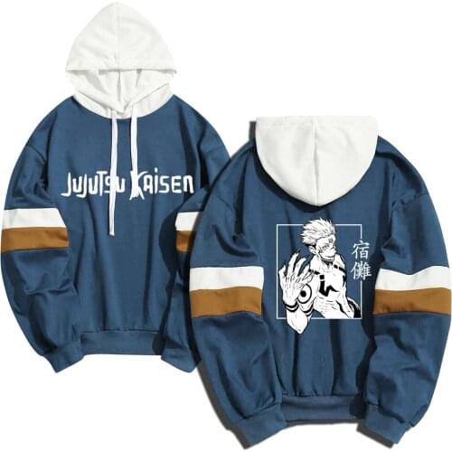 New Arrival Hoodie Anime Jujutsu Kaisen Ryomen Sukuna Men Women Hoodies Sweatshirt Fleece Streetwear Dropship Plus Size Clothing