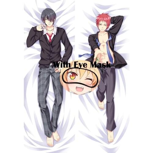 Manga Kuroko Basketball Boyfriend 50x160 Pillow Case Anime Dakimakura Waifu Body Home Decoration Pillow Cover Cushion with Mask