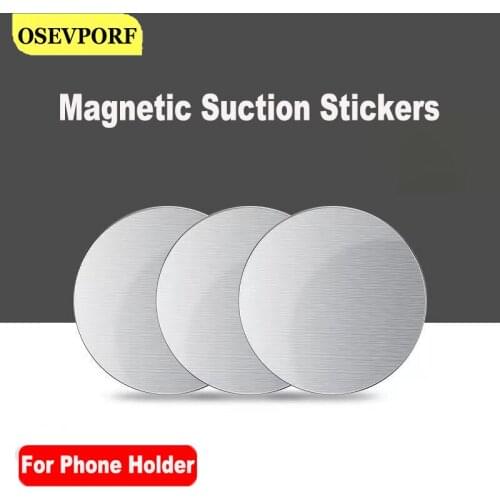 Metal Iron Sheets Plates For Magnetic Car Phone Holder Thin Car Magnetic Suction Phone Stand Sticker For Magsafe Car Mount Patch