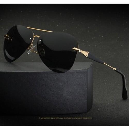 Luxury brand Polarized Sunglasses for women Men 2020 high quality uv400 Frameless Oculos De Sol