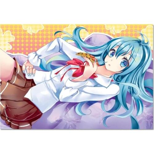 Denpa Onna To Seishun Otoko Poster Cloth Canvas Poster Home Decoration Wall Art Fabric Poster Print 40X60cm.50X75cm,60X90cm