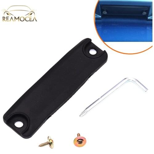 Reamocea Trunk Hatch Liftgate Back Door Handle Switch Latch Release Button Rubber Cover fit for Toyota Lexus Scion 84040-21010