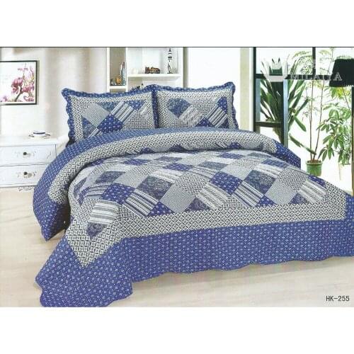 Three-piece quilt washed cotton trade boutique afford not shrink do not fade the ball bedding