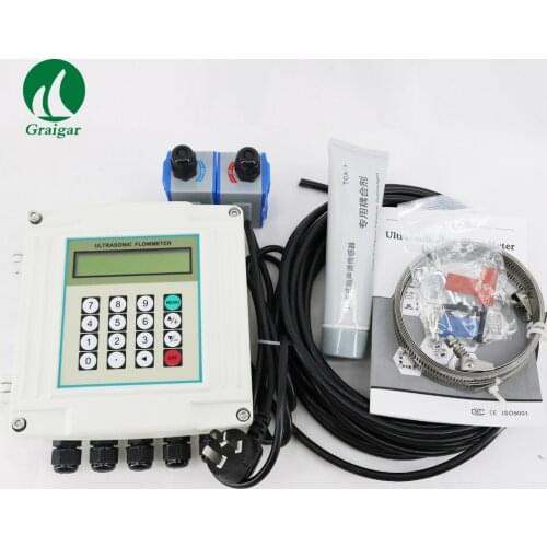 TUF-2000SW+TM-1 Ultrasonic Digital Flow Meter Fixed Flowmeter with High Accuracy Wide Measuring Range