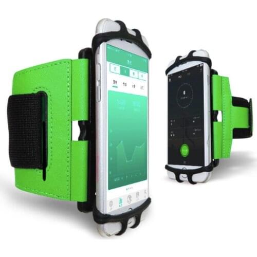 Rotating mobile phone armband Rotatable sports arm bag Creative riding mobile phone holder