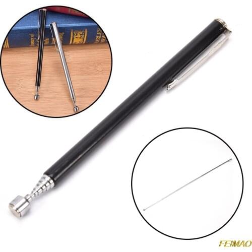 1pc Portable Adjustable 1.5/2LBs Magnetic Telescopic Pick Up Rod Stick Extending Magnet Handheld Tool Length About 12.5cm