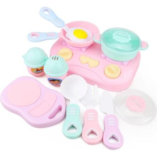 12pcs/set Baby Kids DIY Kitchen Toy Cooking Game Toys for Children Simulation Pretend Play Educational Learning Gift Toys