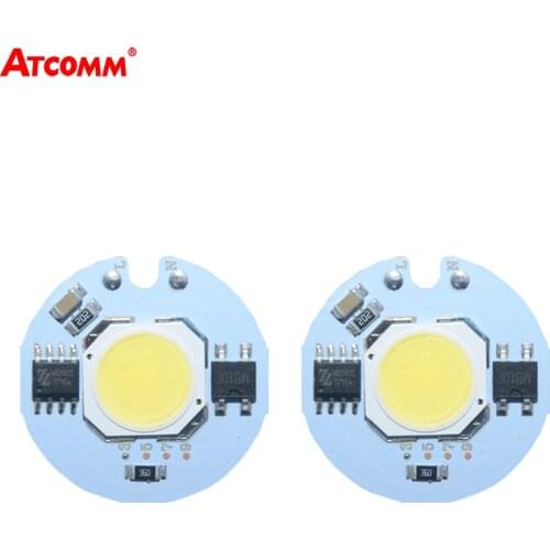 5pcs 3W 5W 7W 9W LED Light Matrix 110V 220V COB Chip LED Lamp 27mm Diameter Floodlight Spotlight Lampada Cold/Warm White
