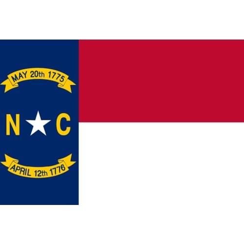 90X150cm North Carolina Flag