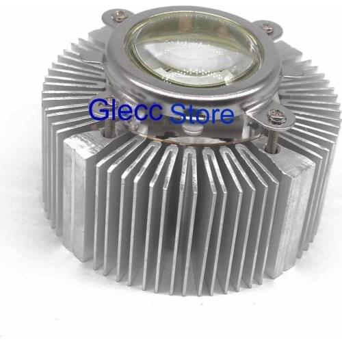 90*40mm Aluminium Heatsink + 60/120degree 44mm Len for 20W-100W High Power led bead