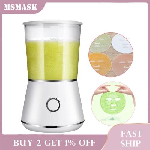 Mini Automatic Fruit Face Mask Maker DIY Fruit Natural Vegetable Collagen Face Cream Making Skin Beauty Machine Skin Care Tool