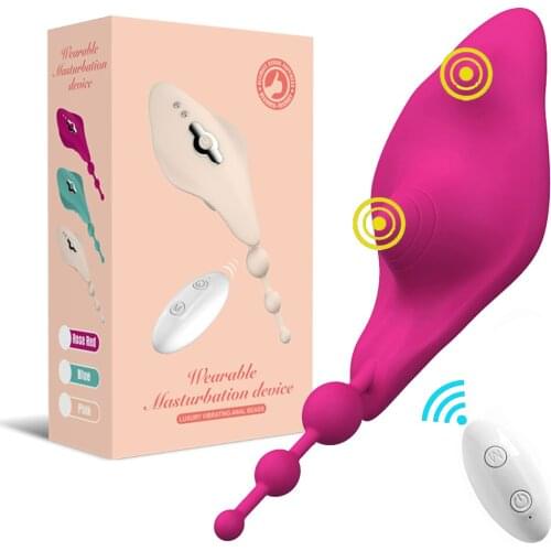 Wireless Remote G spot Vibrator Invisible Wearable Panty Vibrator Vibrating Waterproof Clitoral Stimulation Sex Toys for Women
