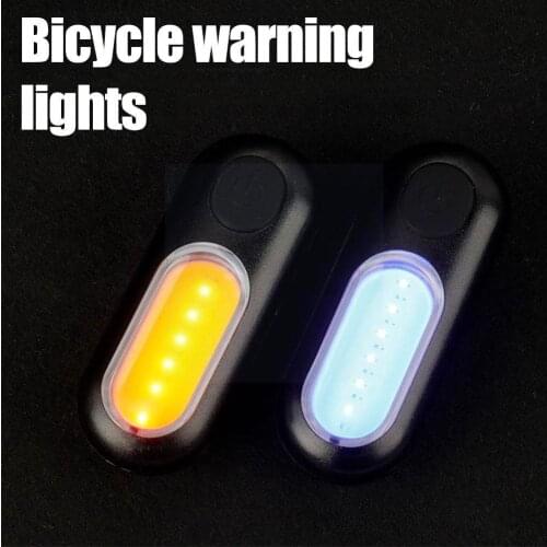 COB Led Bicycle Lamp Usb Rechargeable Warning Light Bike Cycling Safety Mtb Backpack Lights Signal Taillight Helmet Equipme B7I4