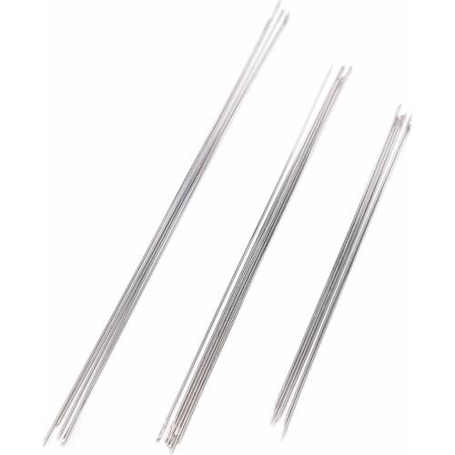 40 PCS Beading Needles Threading Cord Fine Jewelry Tools High Quality DIY Crafts Making Accessories 80/100/120mm