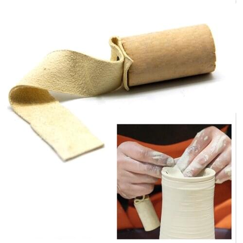 Creative Ceramic Leather Trimming Tools for Manual DIY Ceramics To Smooth The Edges and Shape Soft Clay Modeling Tools