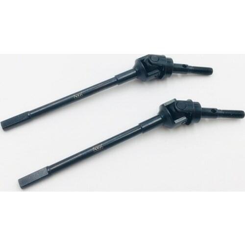 KYX Front Axle CVD Drive Shaft Universal Joint Dog Bone for 1/10 RC Car Model Axial scx10 ii 90046