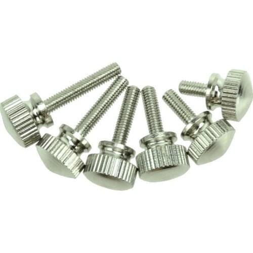 M3 M4 M5 Thumb Screws High head Knurled Screw Brass Nickel Bolts