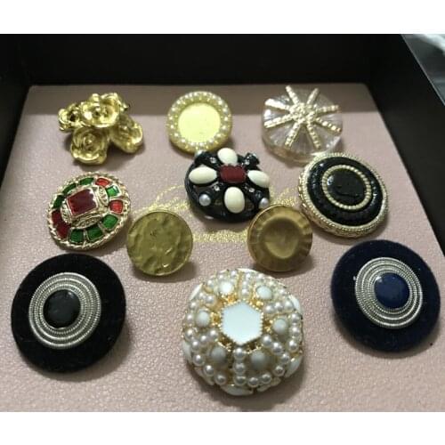 Newest retro buttons for coat cloth skirt shirt DIY accessory 10 pieces a lot