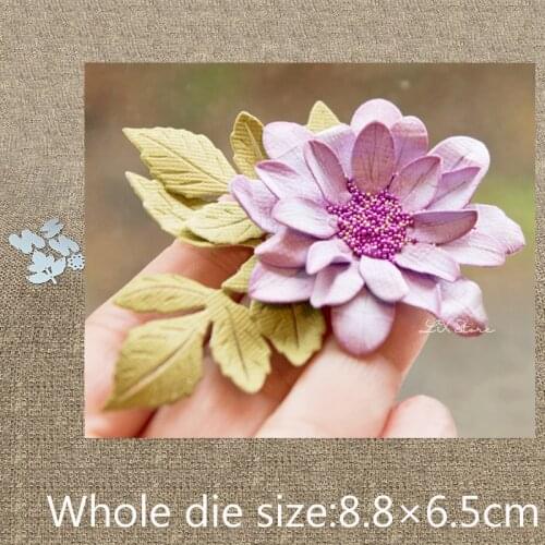 New Design Craft Metal Cutting Die flower leaves decoration scrapbook die cuts Album Paper Card Craft Embossing die cuts