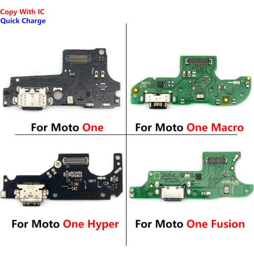 Original Charger Board PCB Flex For Motorola Moto One Power XT1942-1 P30 Note USB Port Connector Dock Charging Ribbon Cable