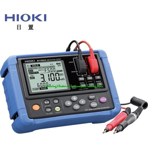 HIOKI BT3554-51/BT3554-52 Handheld Battery Tester Diagnosing and Managing UPS Batteries Bundled Optional Bluetooth (Z3210)