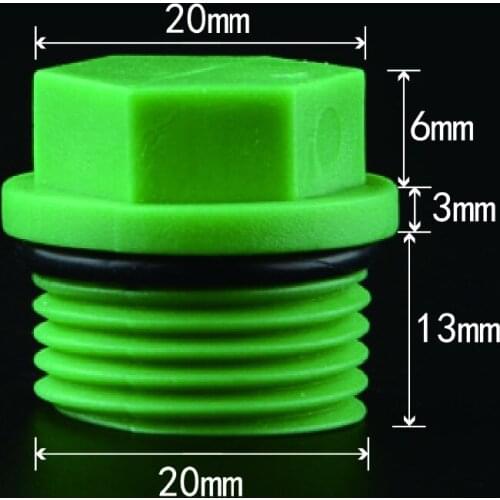 PPR Plastic Male Plug For Water 40pcs Wholesale