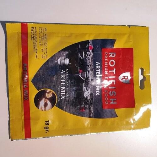 Rotifish Artemia Mix artemia eggs 18 gr , 5 pack practical artemia baby fish feeding. 18 gr , 5 pcs