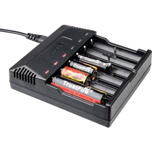 TrustFire TR012 Universal Intelligent 6 Slot 18650 Smart Battery Charger Fast Charging For Rechargeable Li Ion Lithium 3.7V Cell