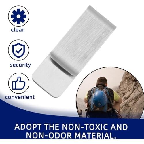 High Quality Stainless Steel Metal Money Clip Wallet For Men And Women Fashion Silver Gold Coin Dollar Cash Clamp Holder Wallets