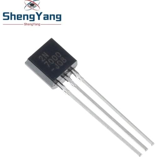 20pcs/lot 2n7000 To92 Small Signal Mosfet 200 Mamps, 60 Volts N-channel To-92 New