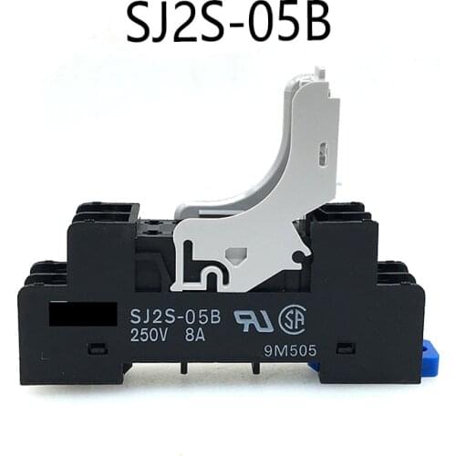 5 pieces Brand new original authentic relay base 8 foot socket SJ2S-05B adapt RJ2S