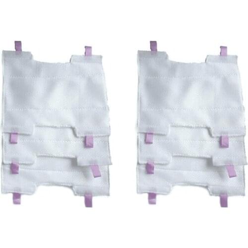 6pcs Washable Microfiber Pads mop pads vacuum cleaner pads for shark HV300 HV301 HV302 HV305 HV308 HV310 Vacuum Cleaner parts