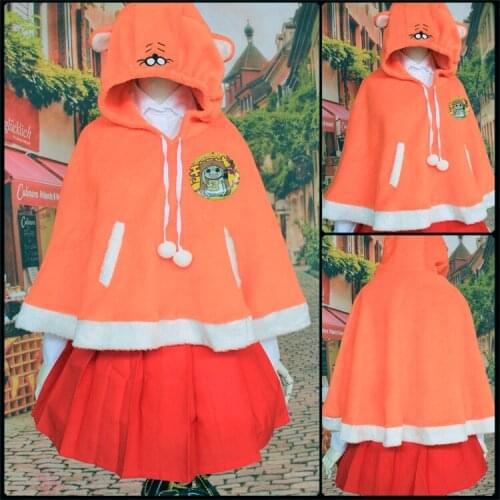 Anime Himouto! Umaru-chan COSPLAY Doma Umaru COS Halloween cosplay Cape Cloak Costumes