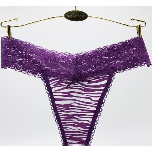 Free Shipping 5pcs/lot Big yards 2XL plus Womens Lace panties Girl Briefs Sexy lace G-string underwear T pants 87205