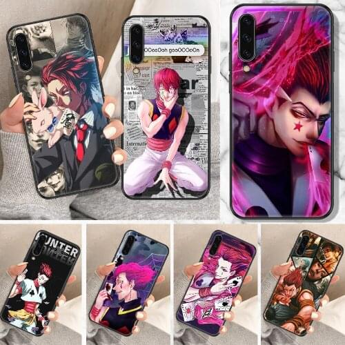 Hisoka Hunter Anime Phone Case For Samsung Galaxy A 10 12 20E 21S 30 32 40 50 51 52 70 71 72 5 6 7 2016 2018 black pretty
